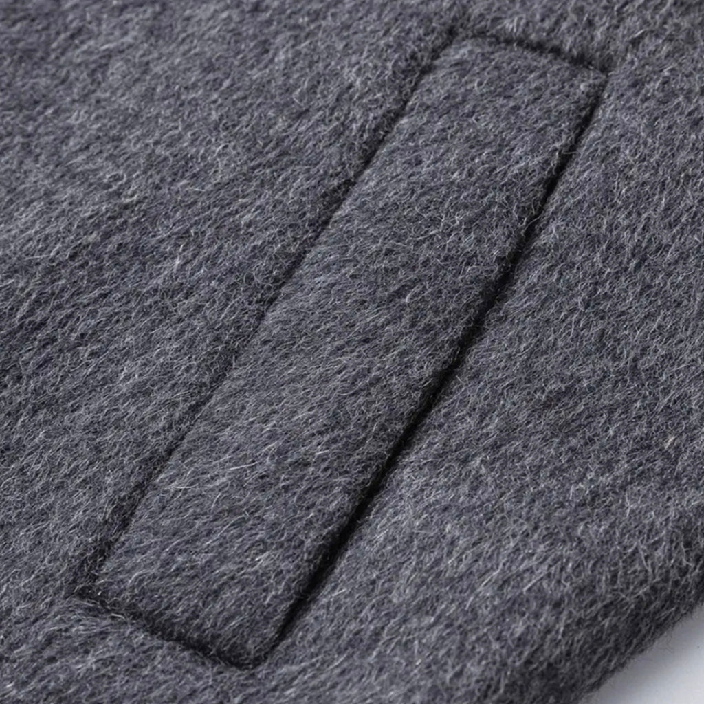 The Signature Wool Wrap Coat