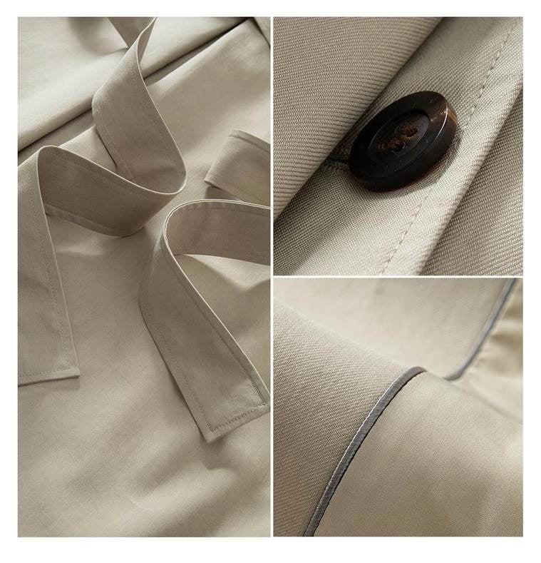 Spring Fashion Trench Coat(26W004)