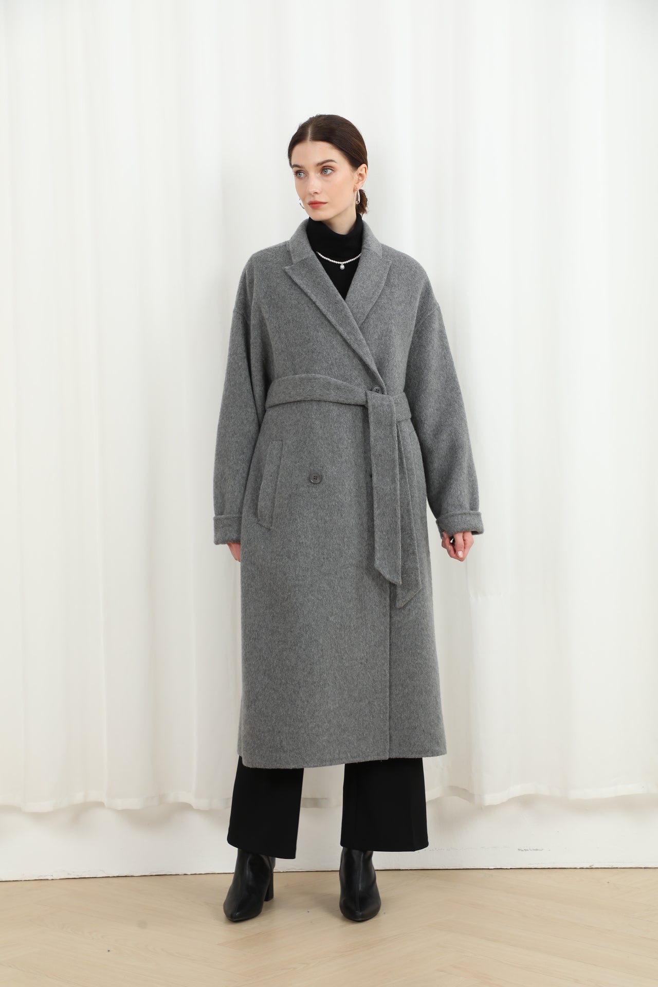 The Classic Belted Wool Coat 99209